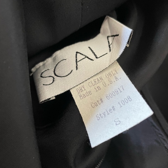 SCALA Elegant Classic Camisole Sleeveless Blouse with Thick Spaghetti Straps - Picture 3 of 4